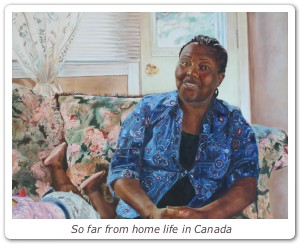 So far from home life in Canada